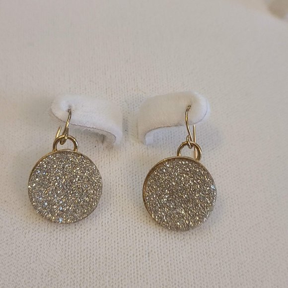 NWT Sparkly Silver & Gold Colored Necklace/ Earring Set. - Picture 5 of 14